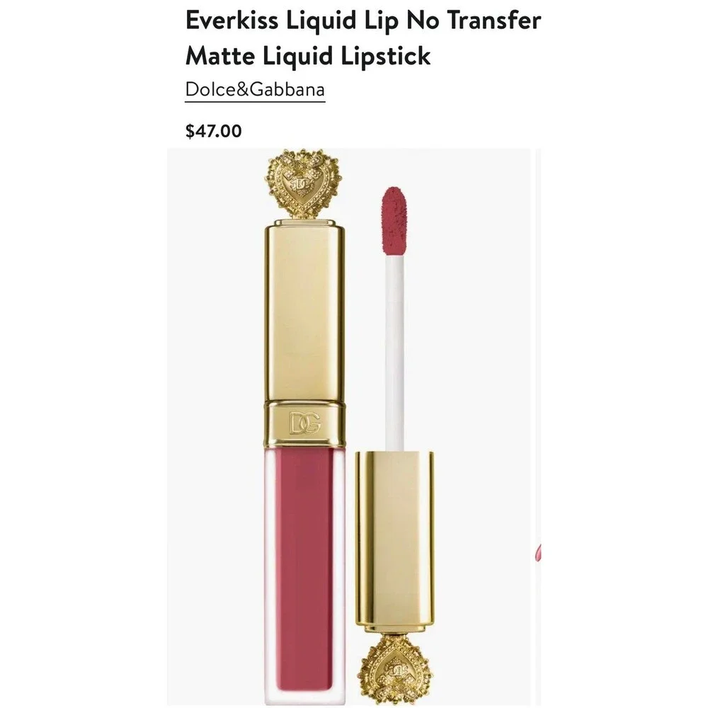 D & G Dolce and Gabbana Everkiss Liquid Lipstick Gratitude 200